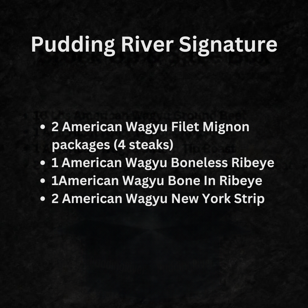 The Pudding River Signature Box