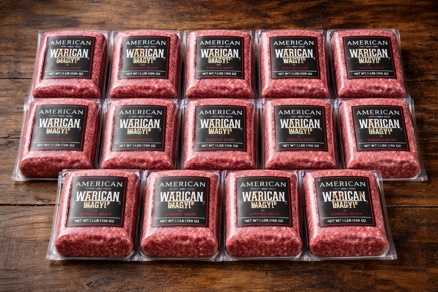 American Wagyu Ground Beef 15-pack